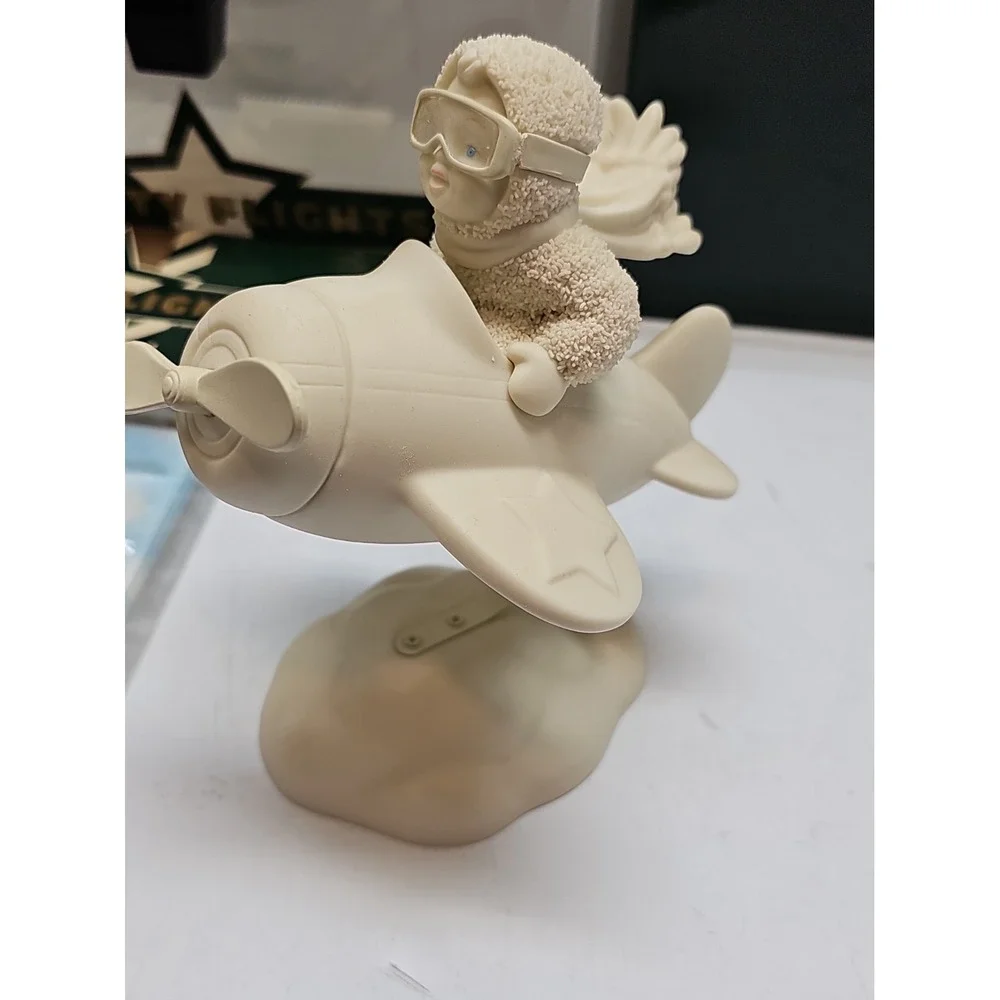 Snowbabies I CAN FLY 2001 Frosty Flights FRIENDSHIP CLUB Dept 56 Figurine w/ Box